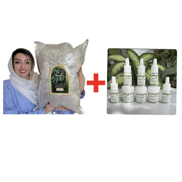 خاک دختر گل فروش(۱۲ لیتری) + پکیج ۸ قهرمان