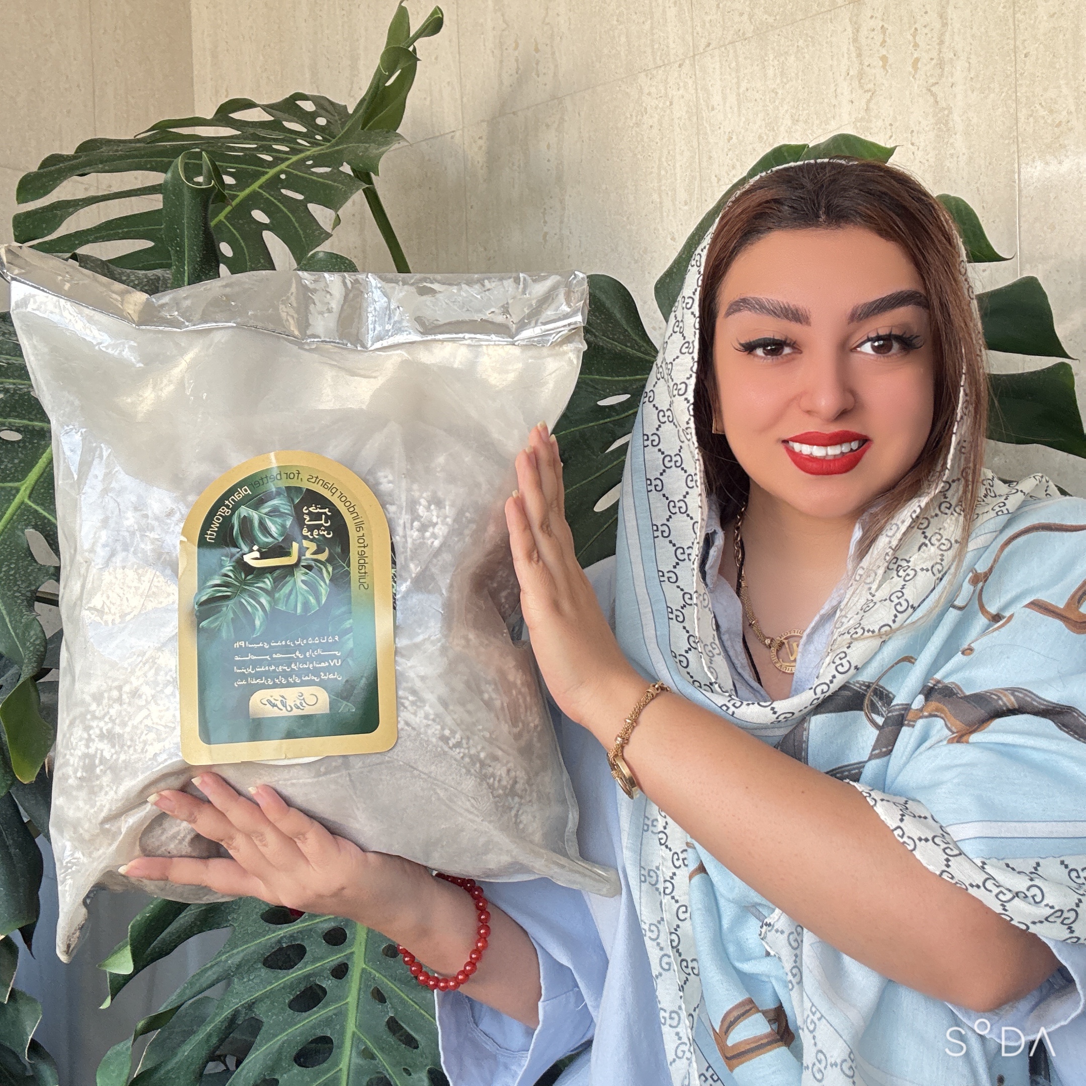 خاک دختر گل فروش (۸ لیتری)