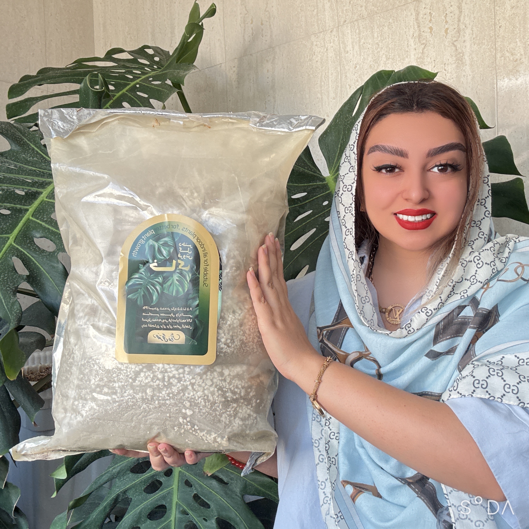 خاک دختر گل فروش(۱۲ لیتری)